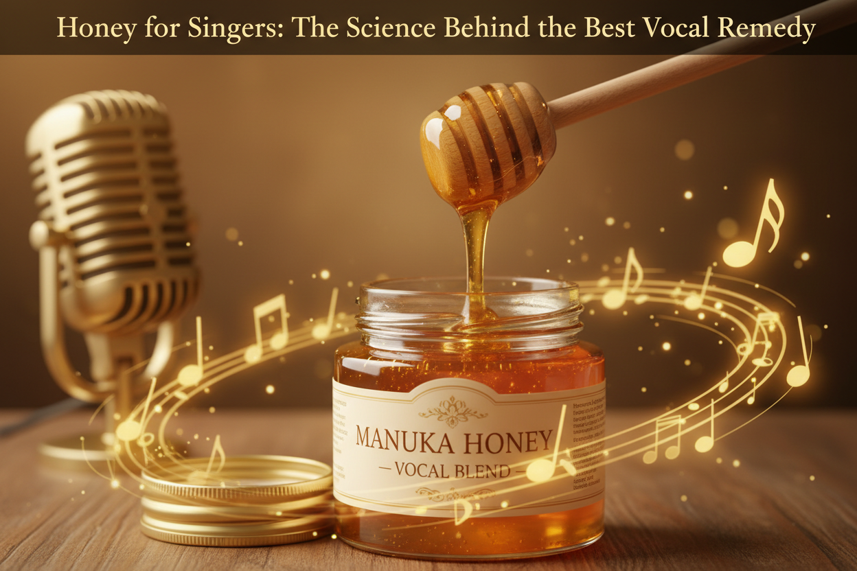 Manuka Honey for Singers: The Science Behind the Best Vocal Remedy