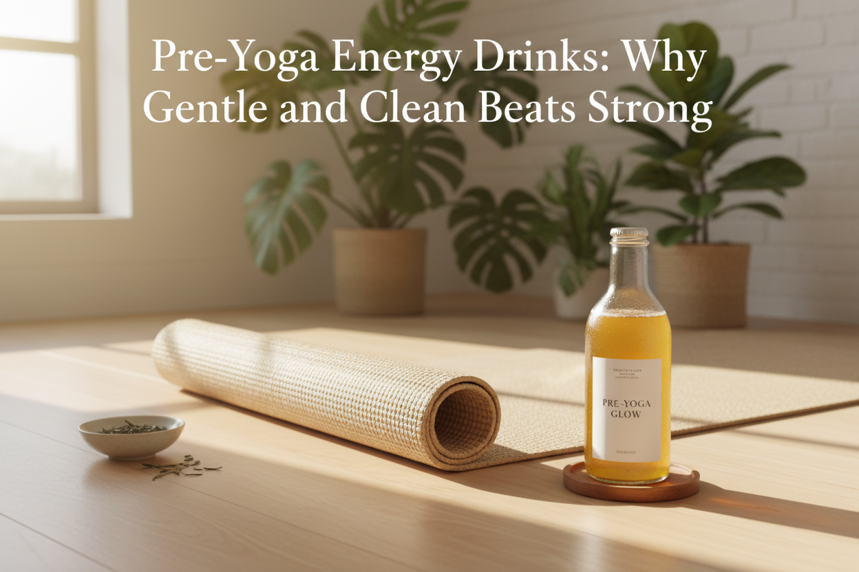 Pre-Yoga Energy Drinks: Why Gentle and Clean Beats Strong